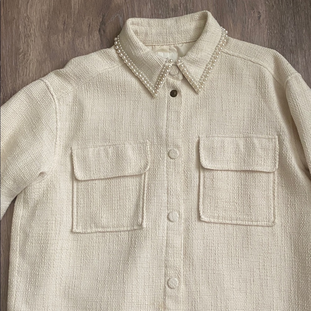 H&M tweed shacket